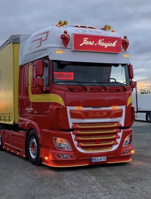 Fox Parts Sunvisor 27,5cm  DAF XF Super Space Cab