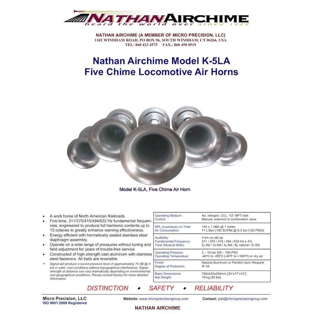 Nathan Airchime Original Nathan Airchime K-5LA