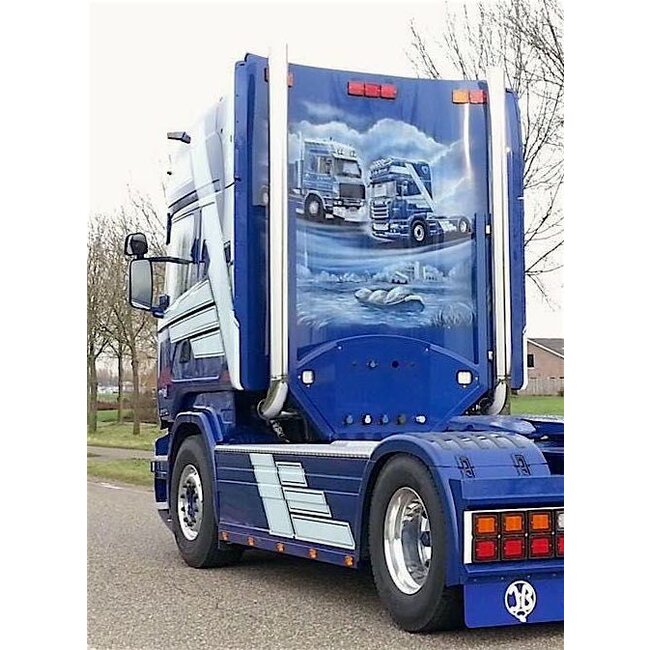 Achterwand voor Scania R serie Topline