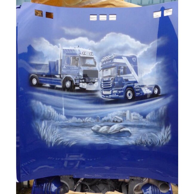 Achterwand voor Scania R serie Topline