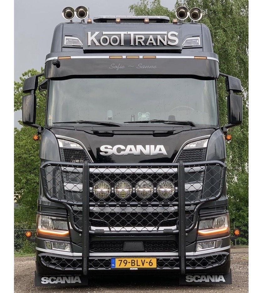 TruckStyle Sweden Zonneklep Scania NextGen 35cm