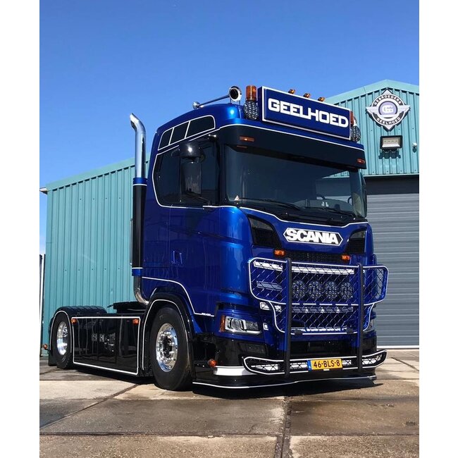 Ledson Pollux 9 verstraler met oranje en wit stadslicht!