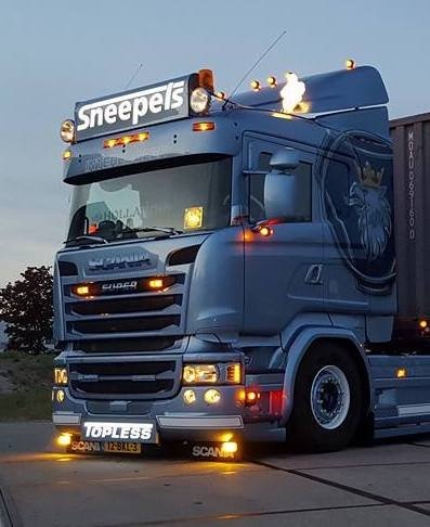 Led Lichtplaat met 3 verwisselbare frontplaten