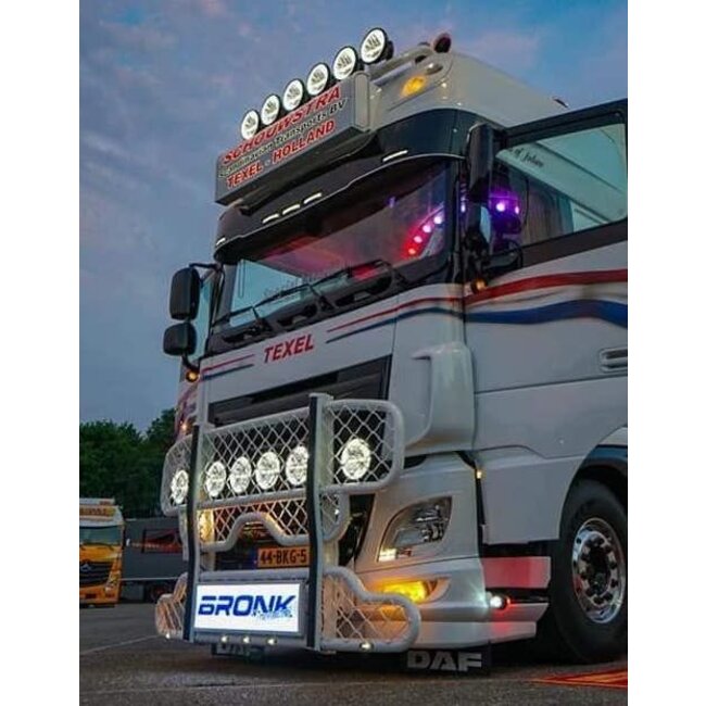 Led Lichtplaat met 3 verwisselbare frontplaten