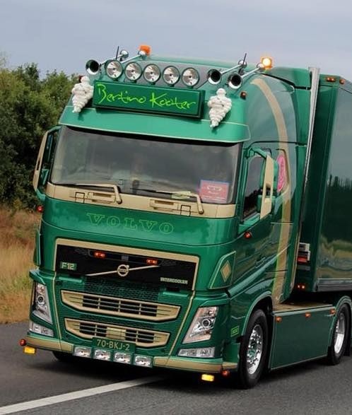 Oranje of warm wit LED dagrijverlichting Volvo FH4 +2016