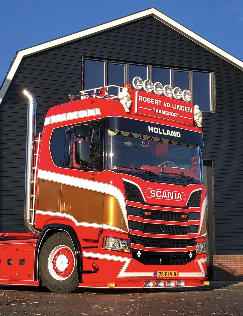 Fox Parts Zonneklep Scania NextGen Recht 34cm