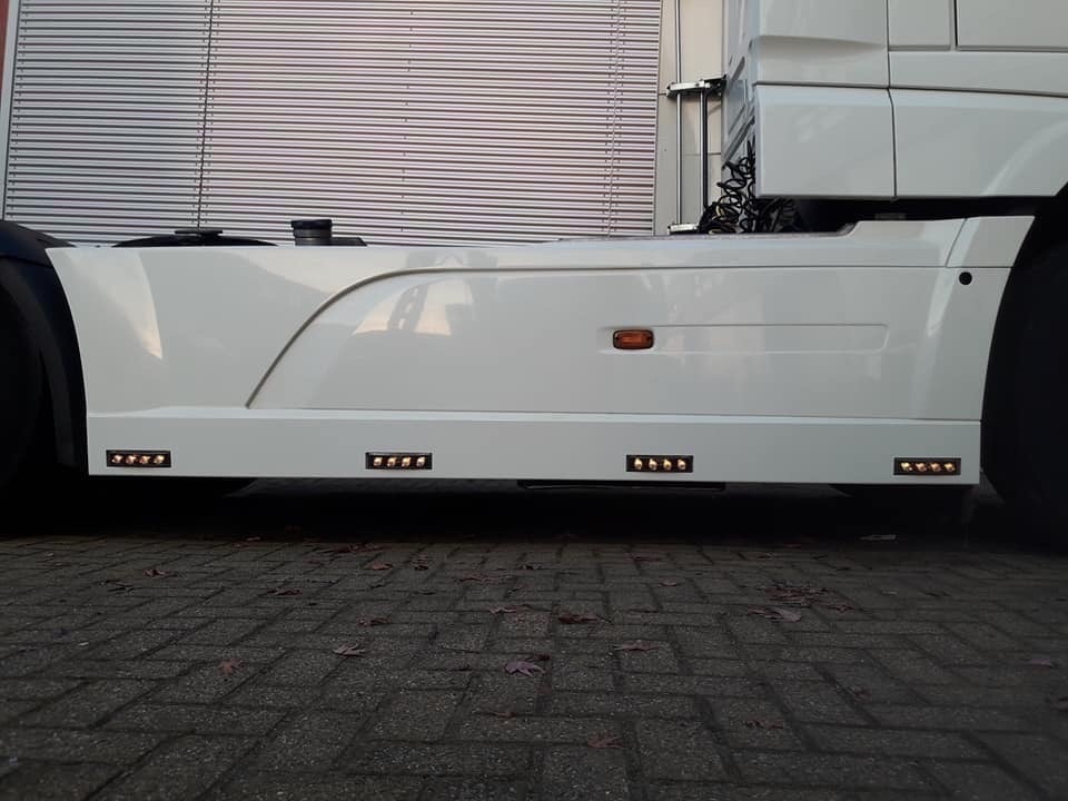 Sideskirt verlengers (set) voor DAF XF Euro 6