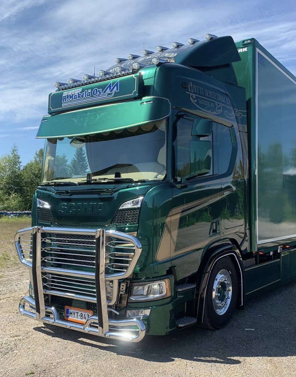 Fox Parts Zonneklep Scania NextGen Rond 40cm