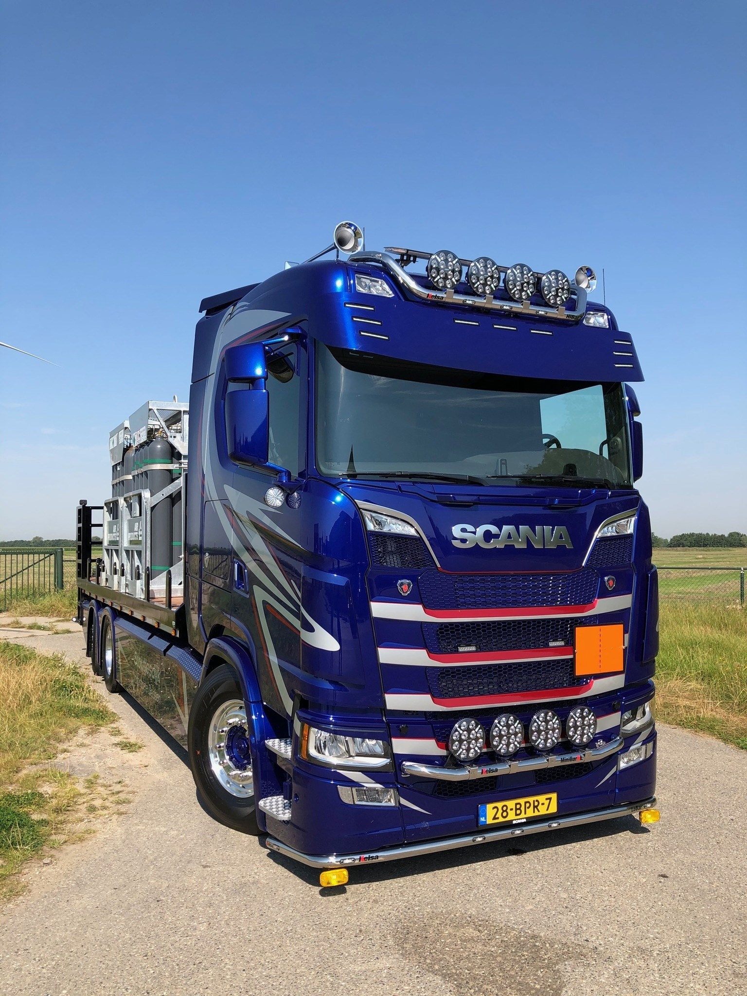 Fox Parts Zonneklep Scania NextGen Rond 40cm