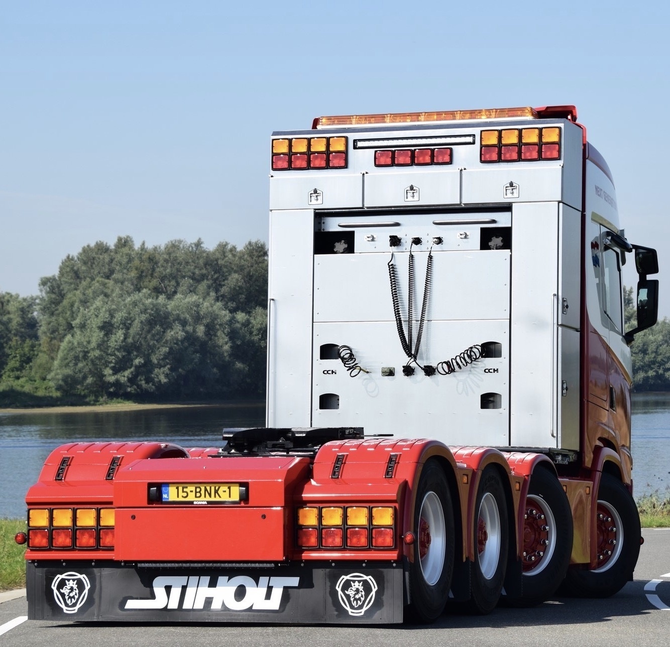 Amber Rotating Beacon lightbar in different sizes