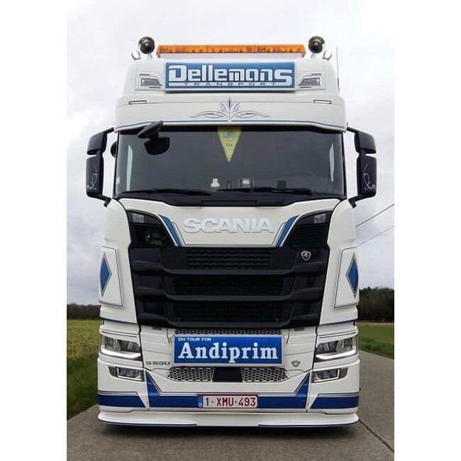 Oranje Zwaailampbalk in verschillende maten