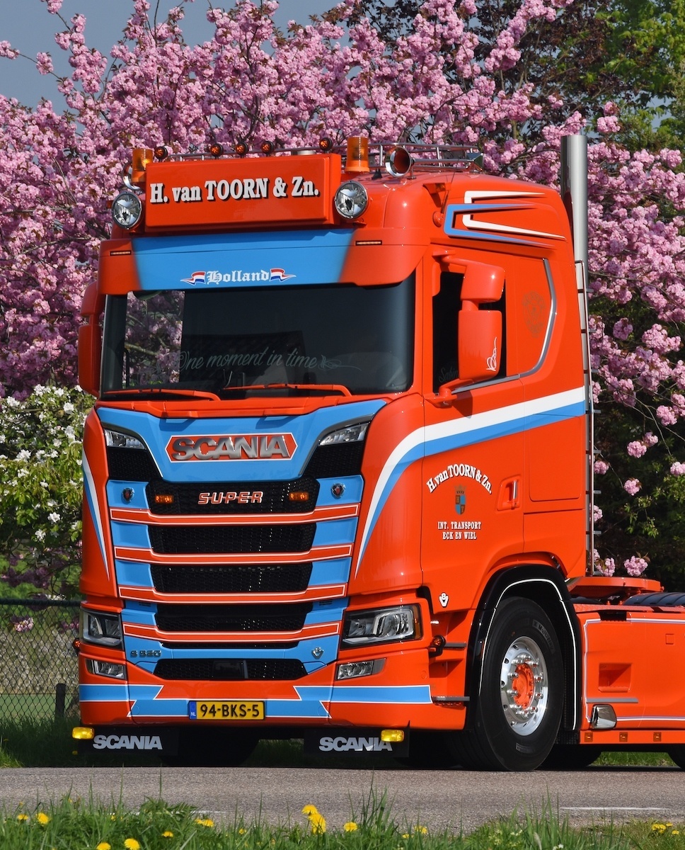 Scania Spatlap Scania (stuk)