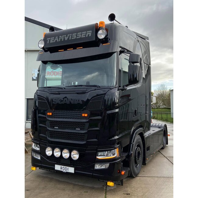 Lichtbaksteunen (set) voor Scania NextGen met Fox Parts zonneklep