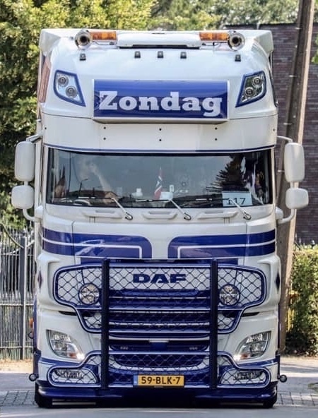 Lichtbaksteunen (set) DAF SSC