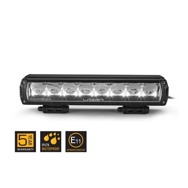 Lazer Triple-R 1000 black with positionlight 410mm