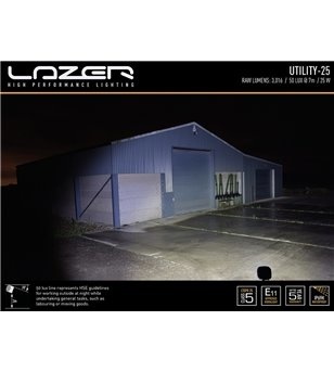Lazer Utility-25 Led werklamp met 5 jaar garrantie!