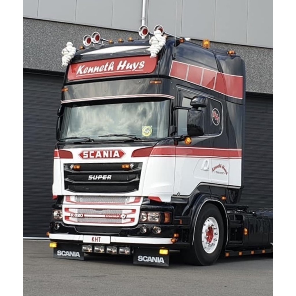 Scania RVS Zonneklep Scania 4-serie / R-serie