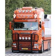 Scania RVS Zonneklep Scania 4-serie / R-serie