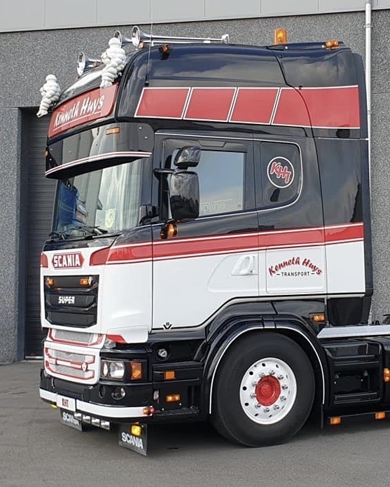 RVS Zonneklep Scania 4-serie / R-serie