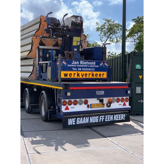 Mudflap "We gaan nog ff een keer!" of Martijn Kuipers