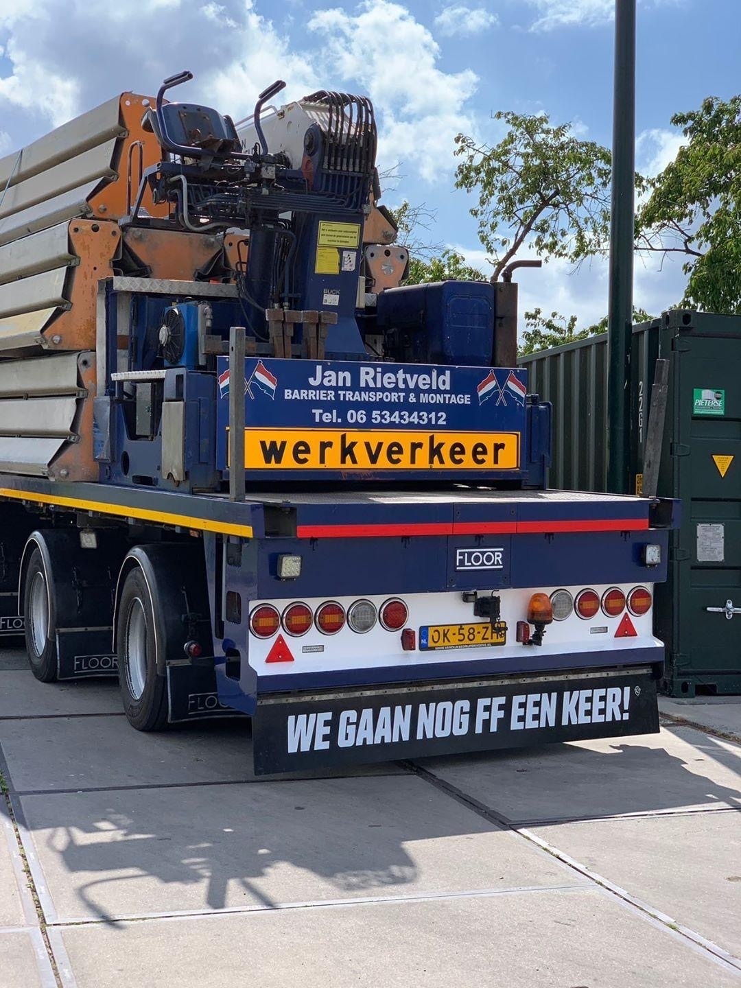 Spatlap "We gaan nog ff een keer!" van Martijn Kuipers