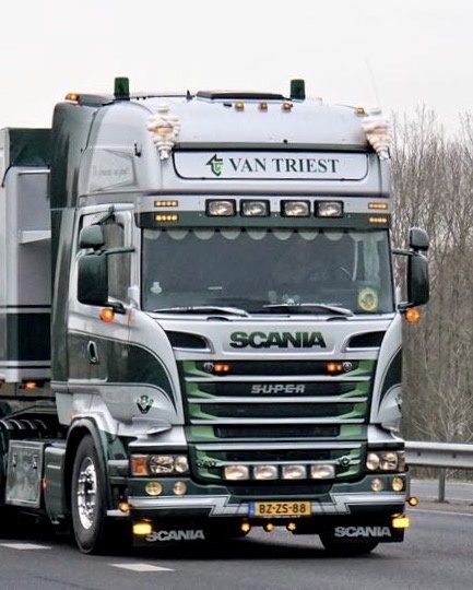 LED Lichtplaat Scania Topline 164x25cm