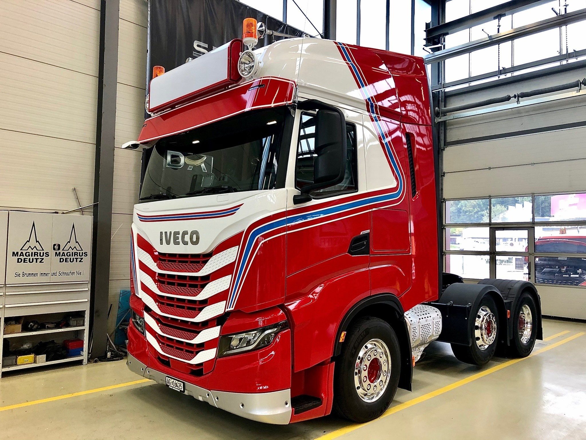 Fox Parts lage zonneklep voor Iveco S-Way