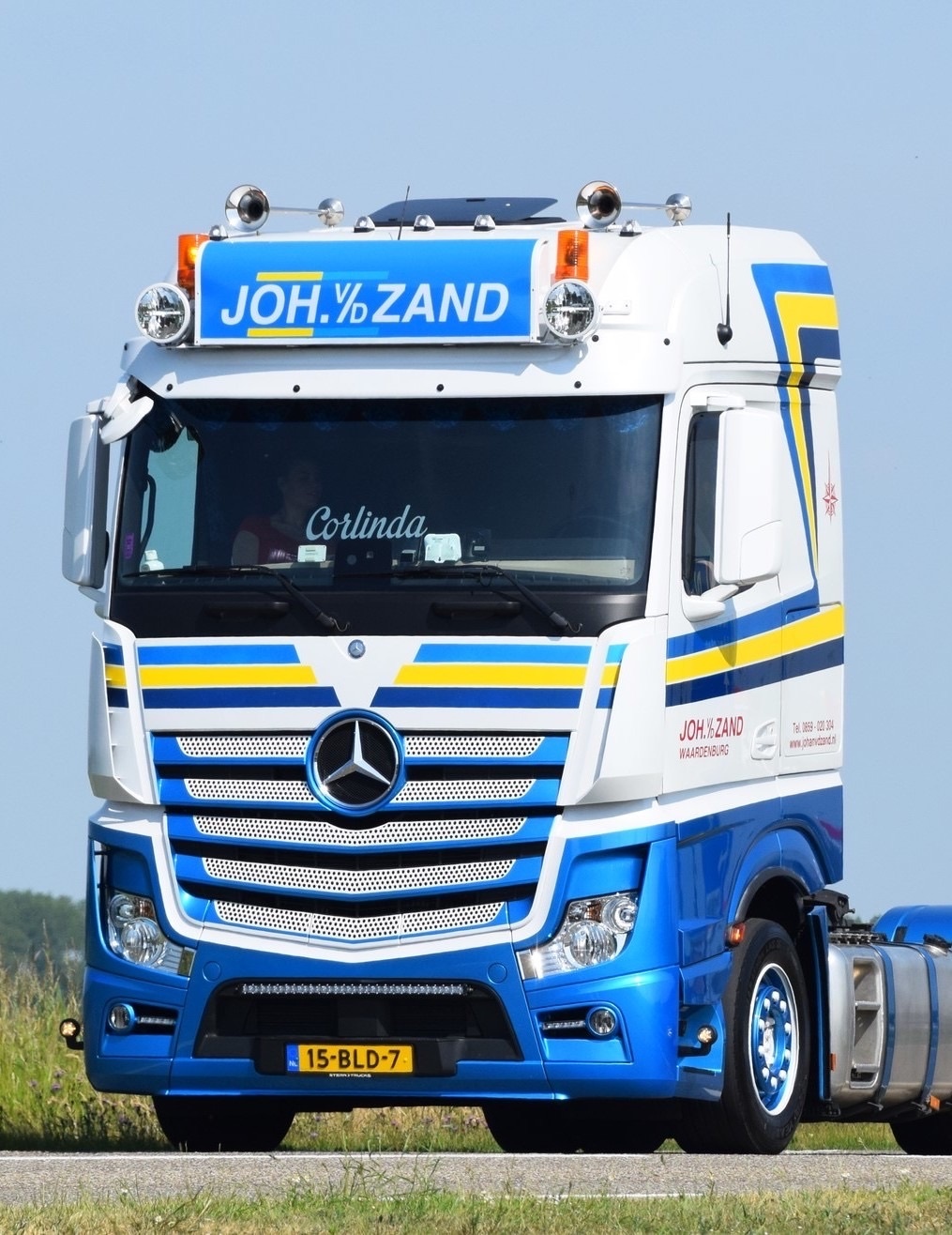 Hella opsteekzwaailamp oranje 24 volt