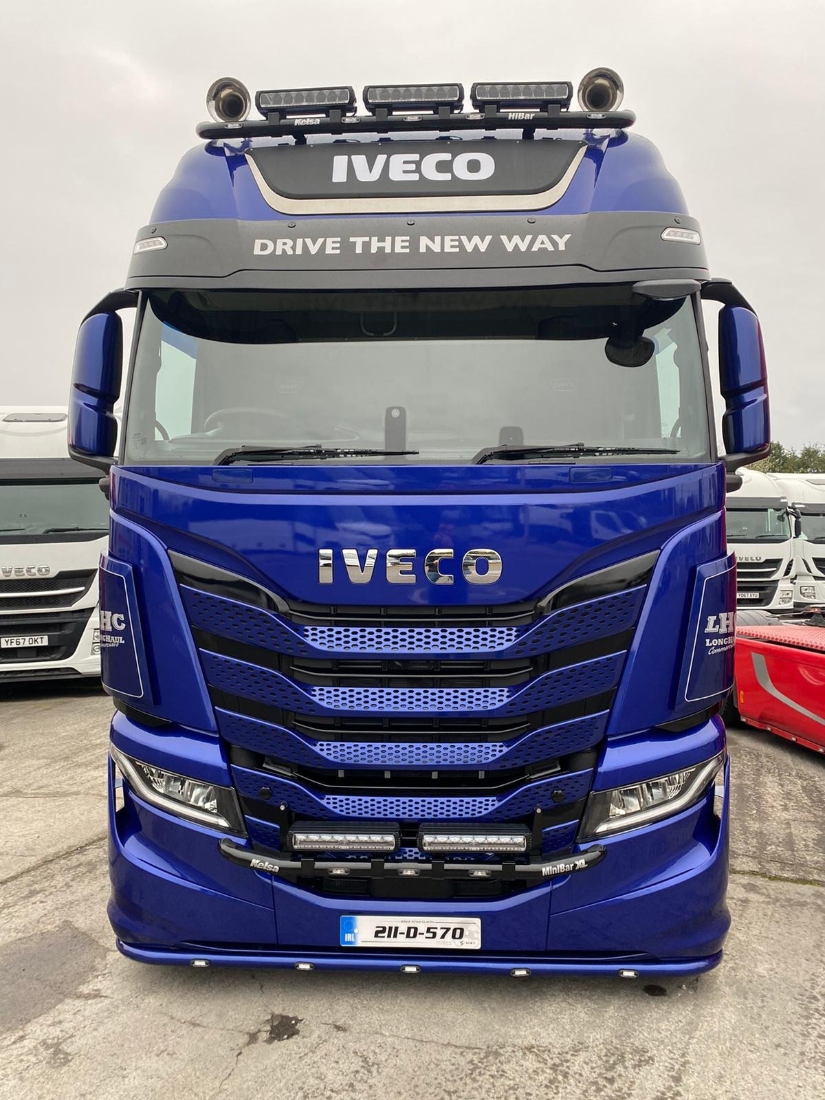 Vepro oy Iveco S-WAY Zonneklep verlenger