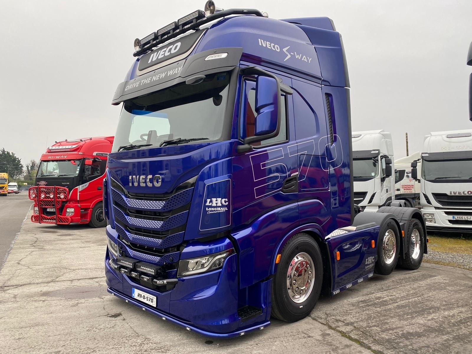 GIS Iveco S-WAY Zonneklep verlenger