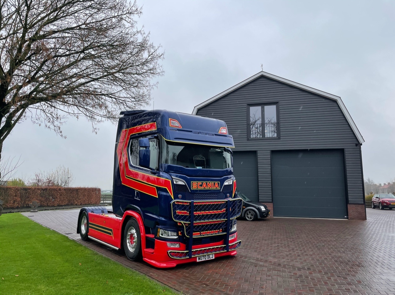 Coles Custom Mexicano Zonneklep voor Scania NextGen