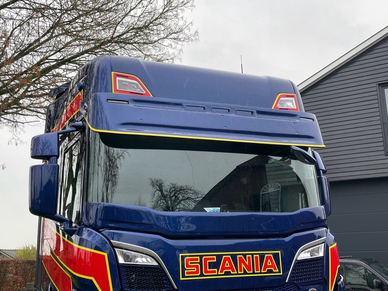 Coles Custom Mexicano Zonneklep voor Scania NextGen