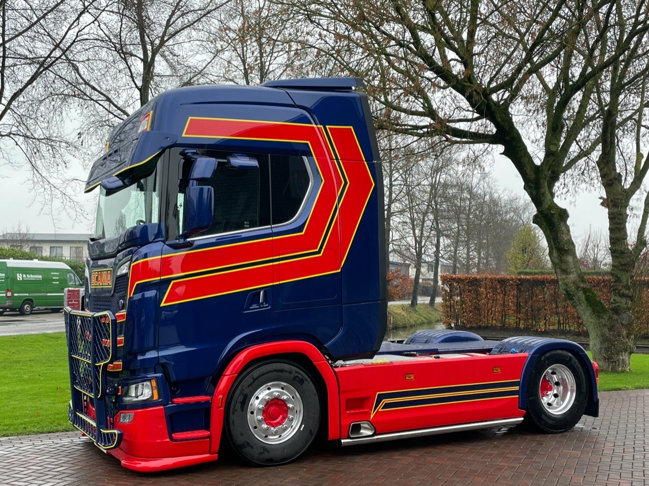 Coles Custom Mexicano Zonneklep voor Scania NextGen