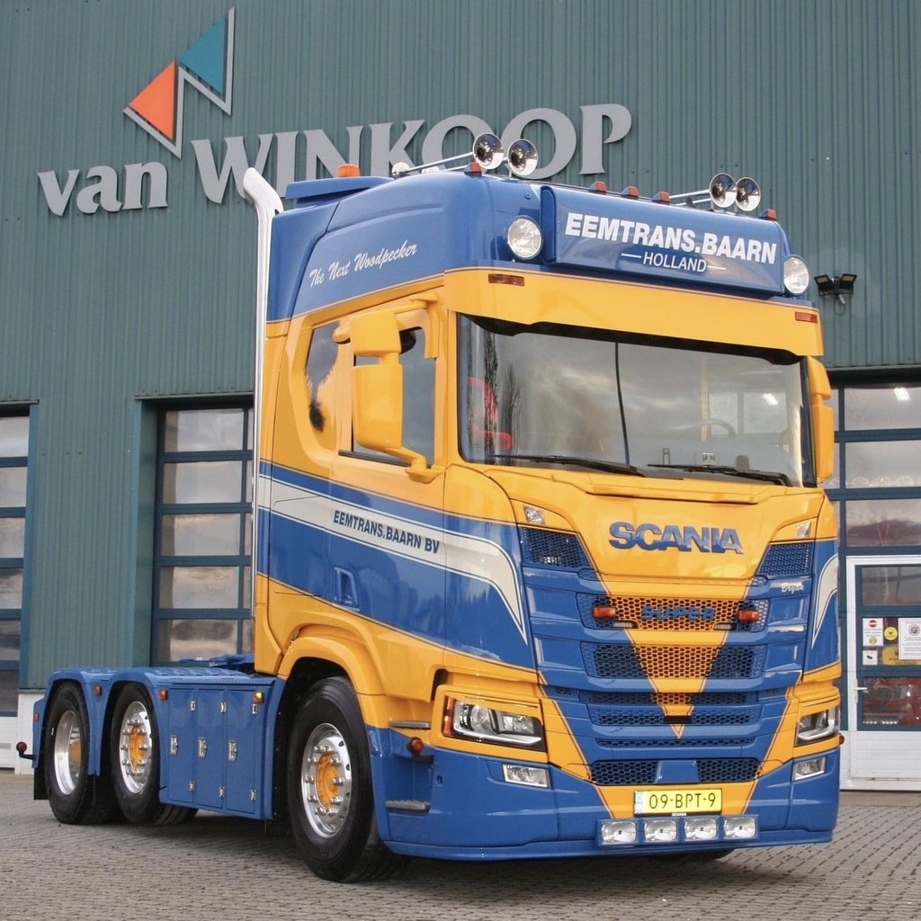 Veap Shield United Veap halve onderspoiler voor Scania NextGen met lage bumper