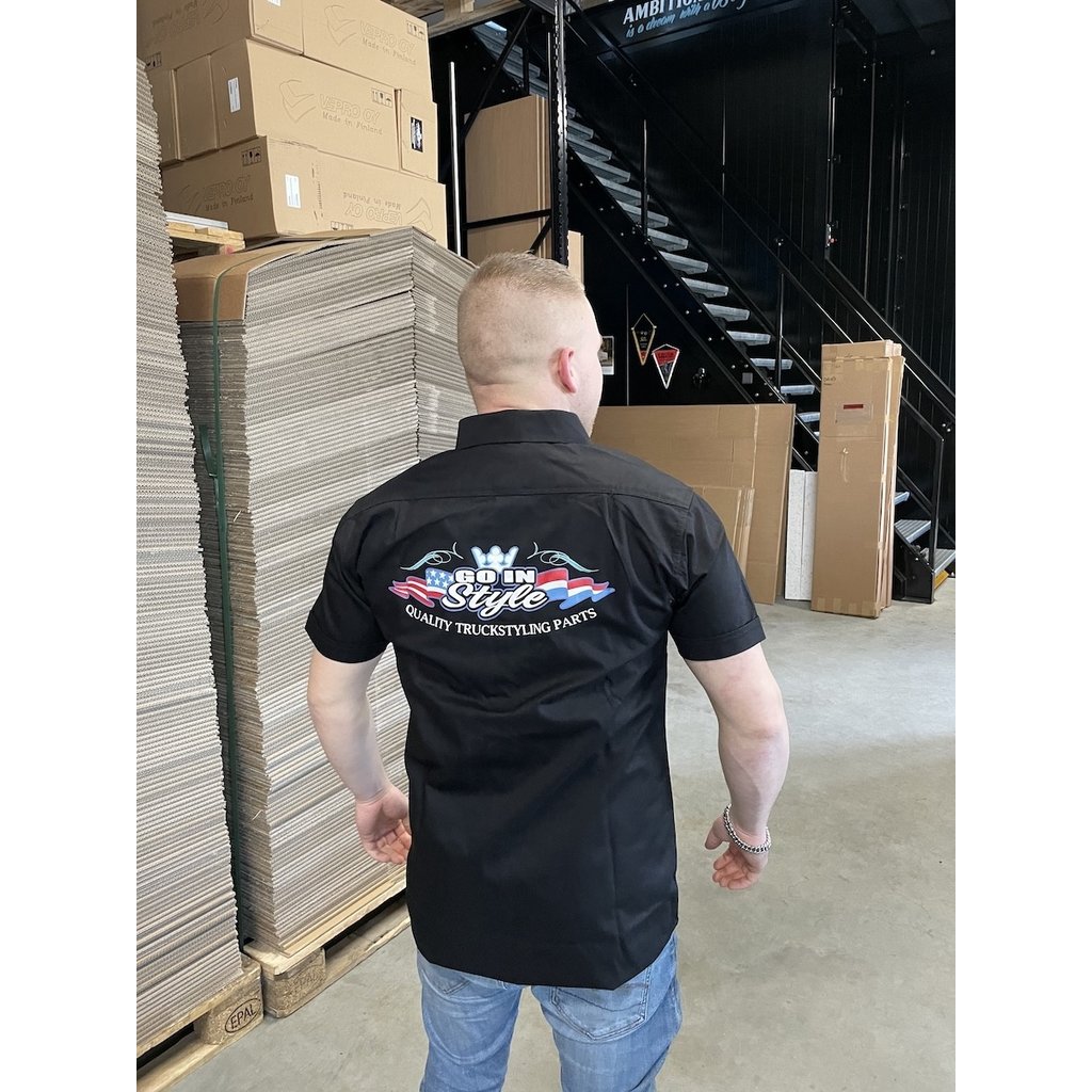 Go in style nl shopshirt werk overhemd van superkwaliteit go in