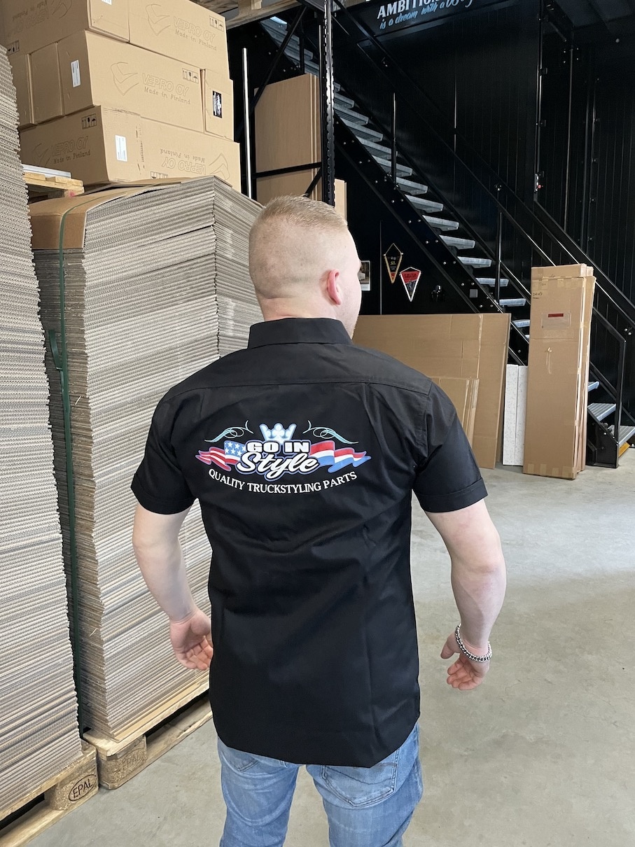 Go-in-style.nl Shopshirt / Overhemd van superkwaliteit!