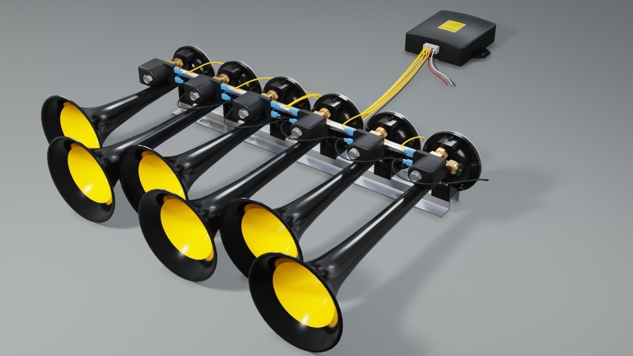 Basuri baby shark 2.0 airhorn 24v - 19 melodieën