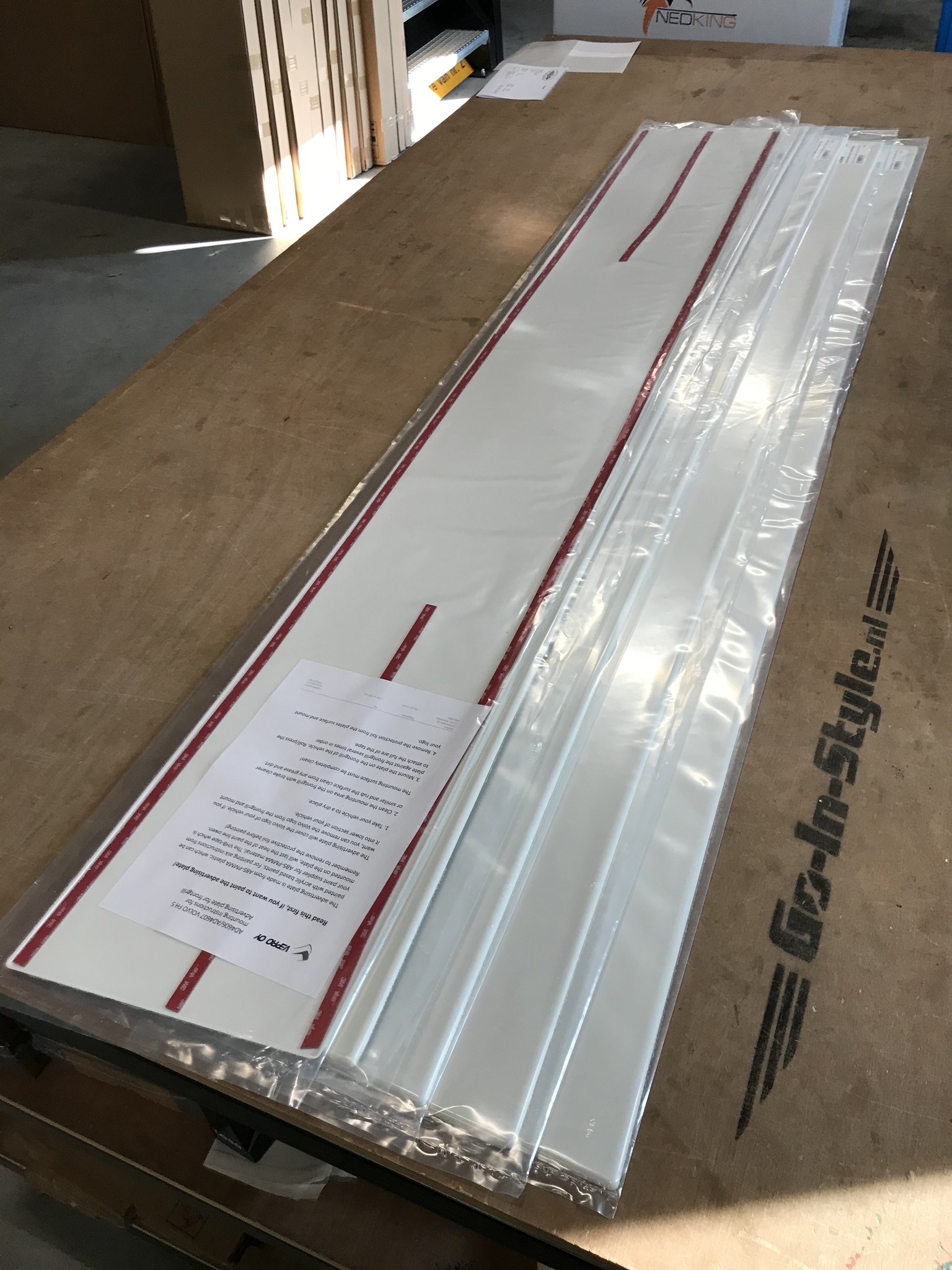 Vlakke Frontplaat Volvo FM5