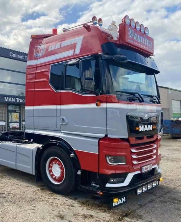 Fox Parts Fox Parts Zonneklep MAN TGX 2021 - zonder steunen