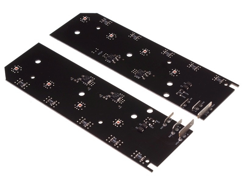 Oranje dagrijverlichting voor in de halogeen koplamp van Scania Nextgen