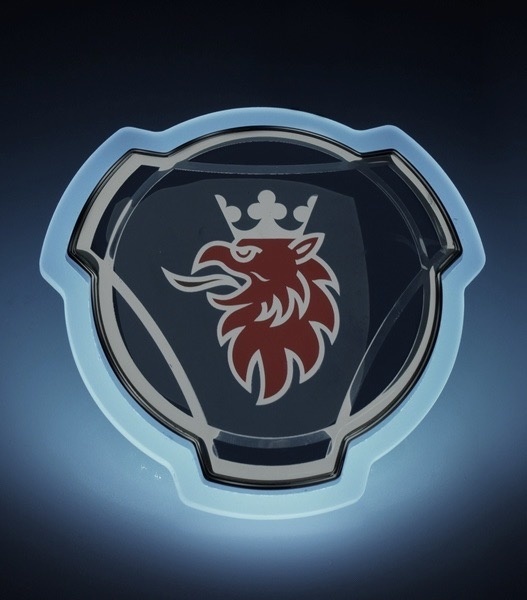 Originele Scania Griffioen Logo's met LED