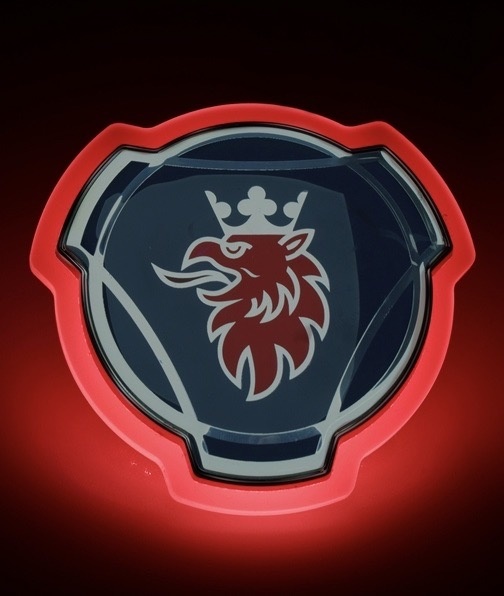 Originele Scania Griffioen Logo's met LED