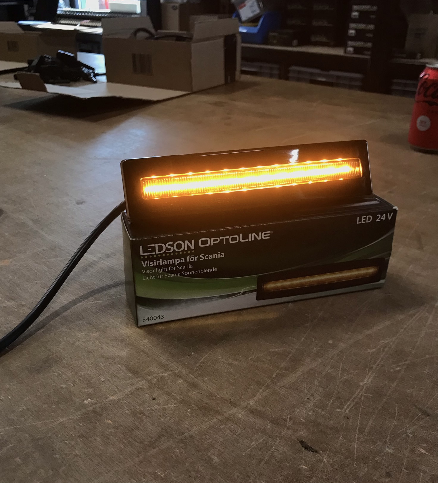LEDSON optoline zonneklep lamp