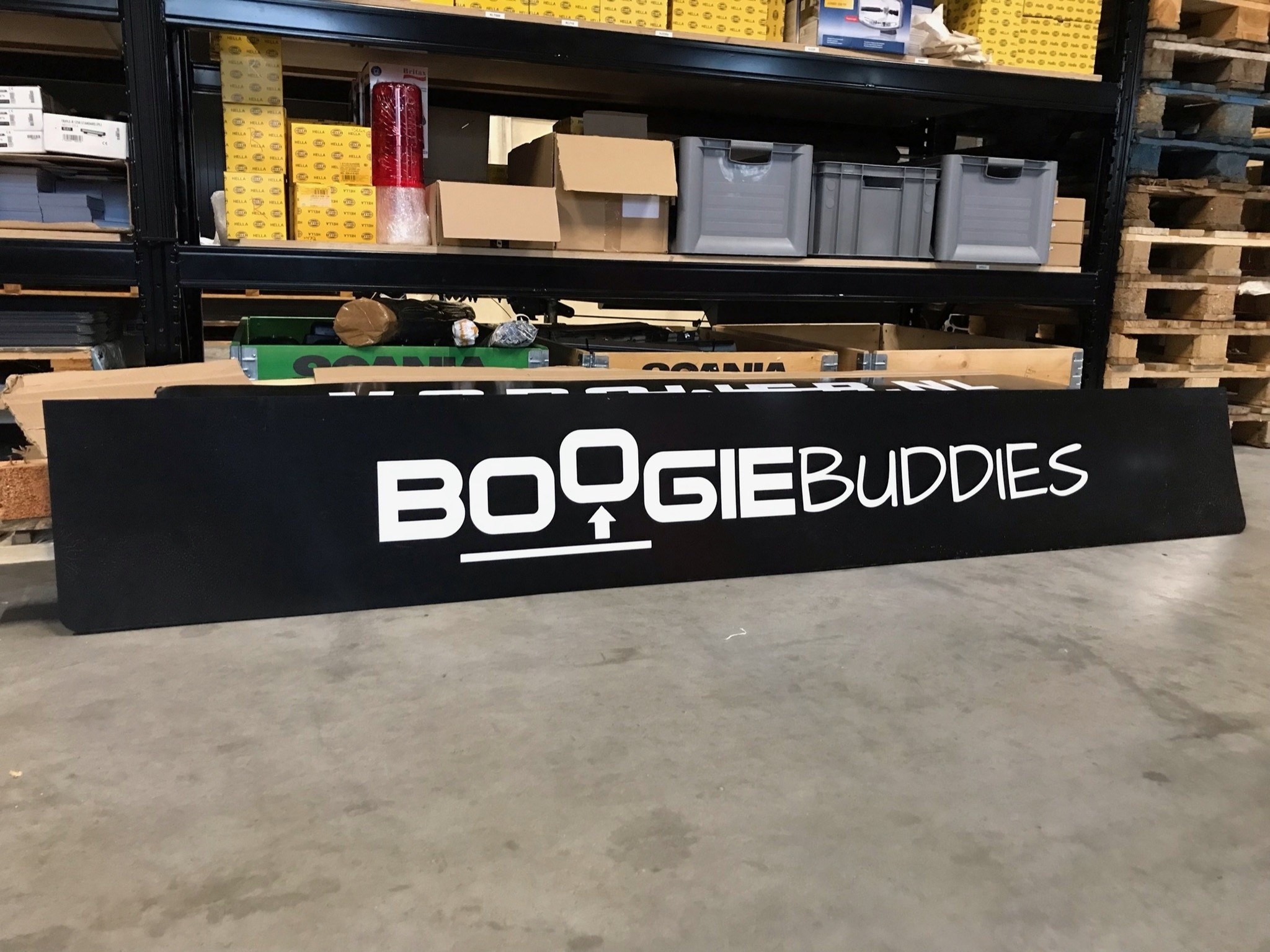 Spatlap Boogiebuddies 250x33 cm