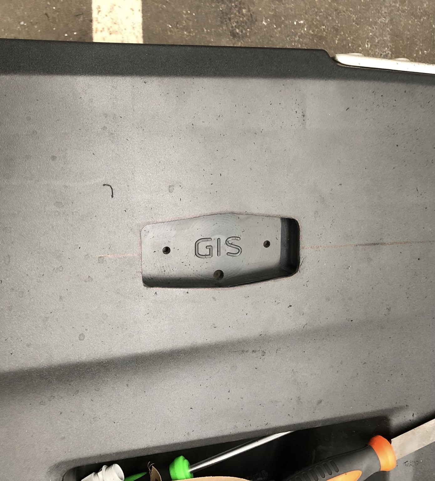 GIS Montage frame voor Dubbelbranders