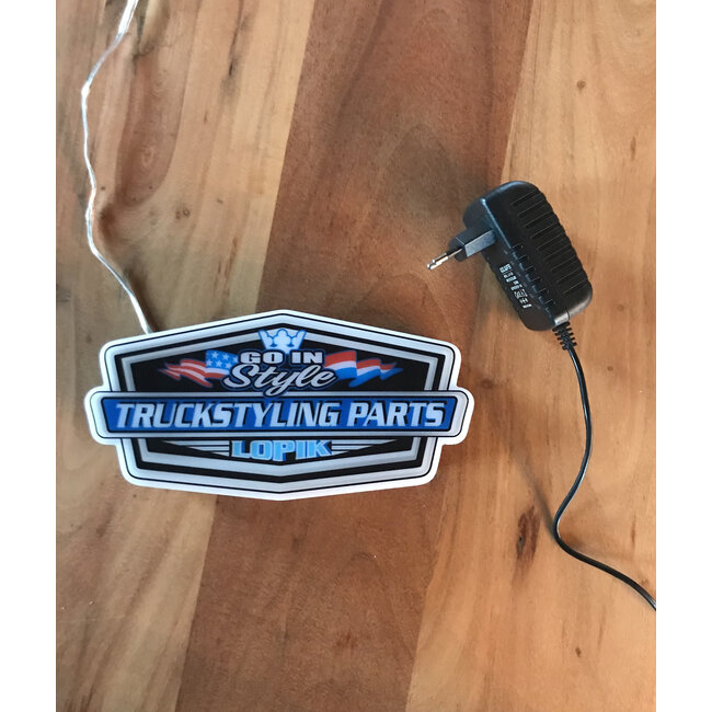 GIS LED Lightsign 20x10x3cm