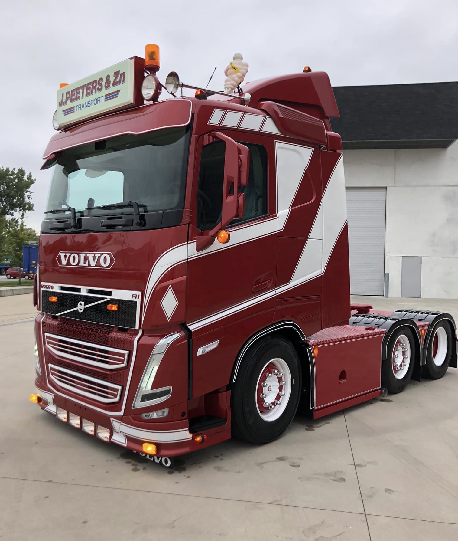 Solarguard bumper spoiler Volvo  FH4/FH5 + FM5 with Talmu's