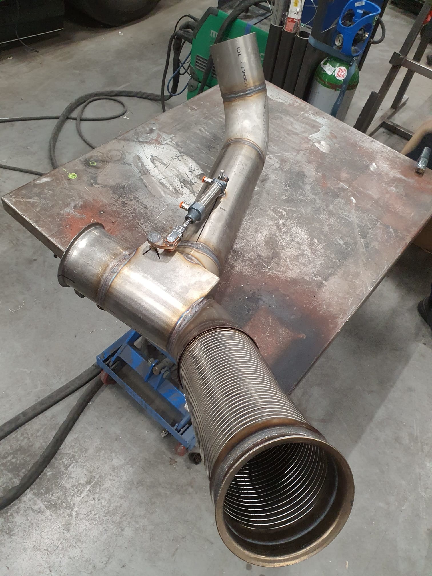 Easyflow Exhaustvalve system valve for Scania V8