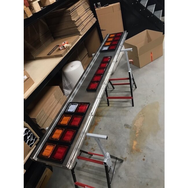 GIS Frame achterbumper met steunen (RVS)