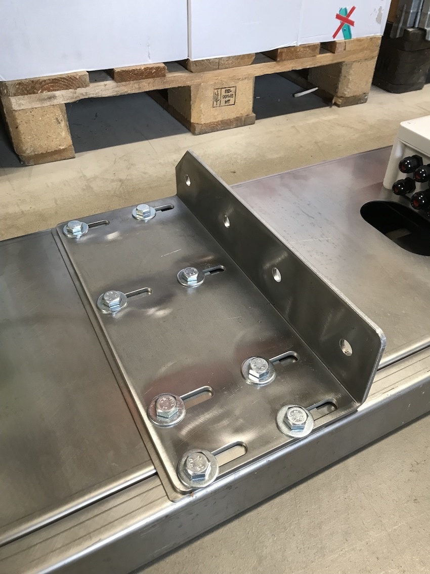 GIS Frame achterbumper met steunen (RVS)